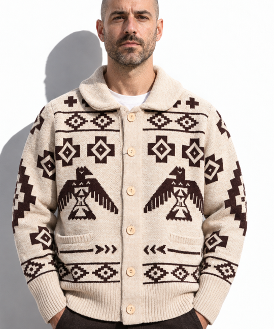 【10月下旬発送】EAGLE KNIT CARDIGAN