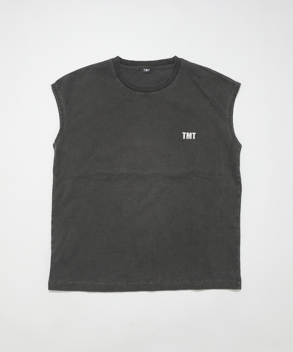 【5月下旬発送予定】DRY COTTON JERSEY SLEEVELESS TEE (LOGO)