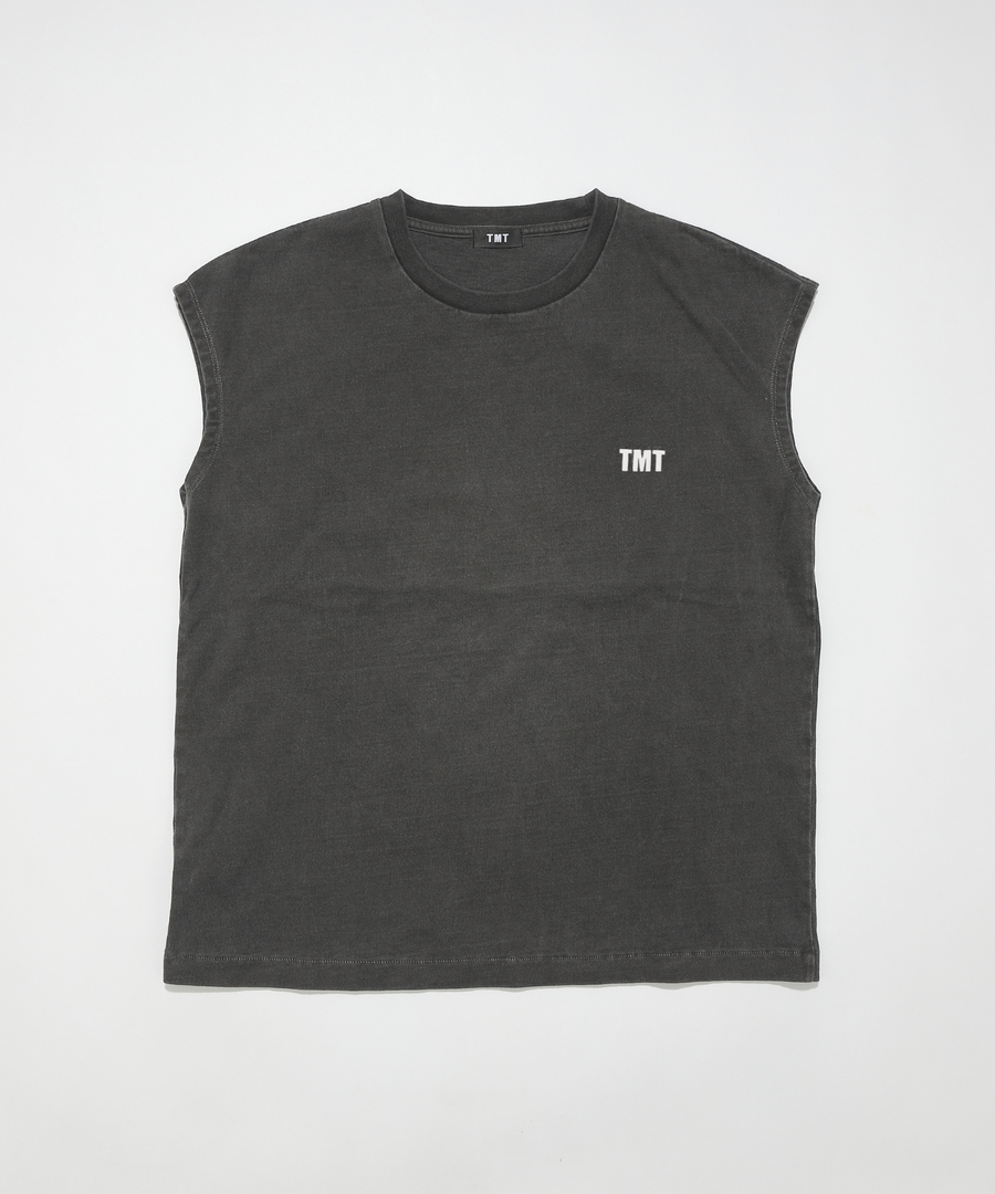 【5月下旬発送予定】DRY COTTON JERSEY SLEEVELESS TEE (LOGO)