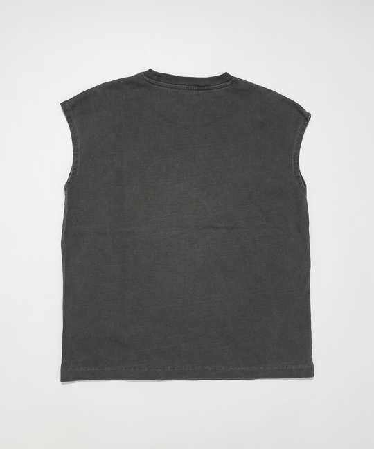 【5月下旬発送予定】DRY COTTON JERSEY SLEEVELESS TEE (LOGO)