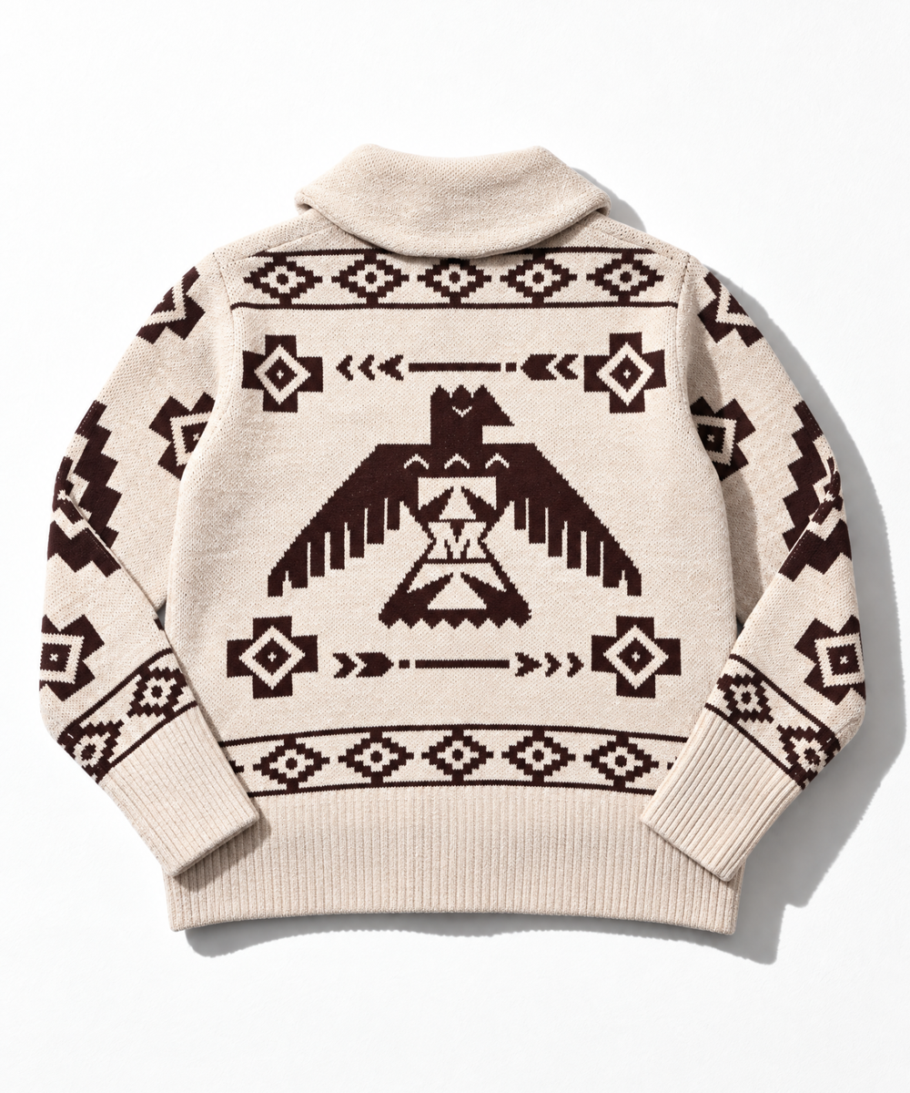【10月下旬発送】EAGLE KNIT CARDIGAN
