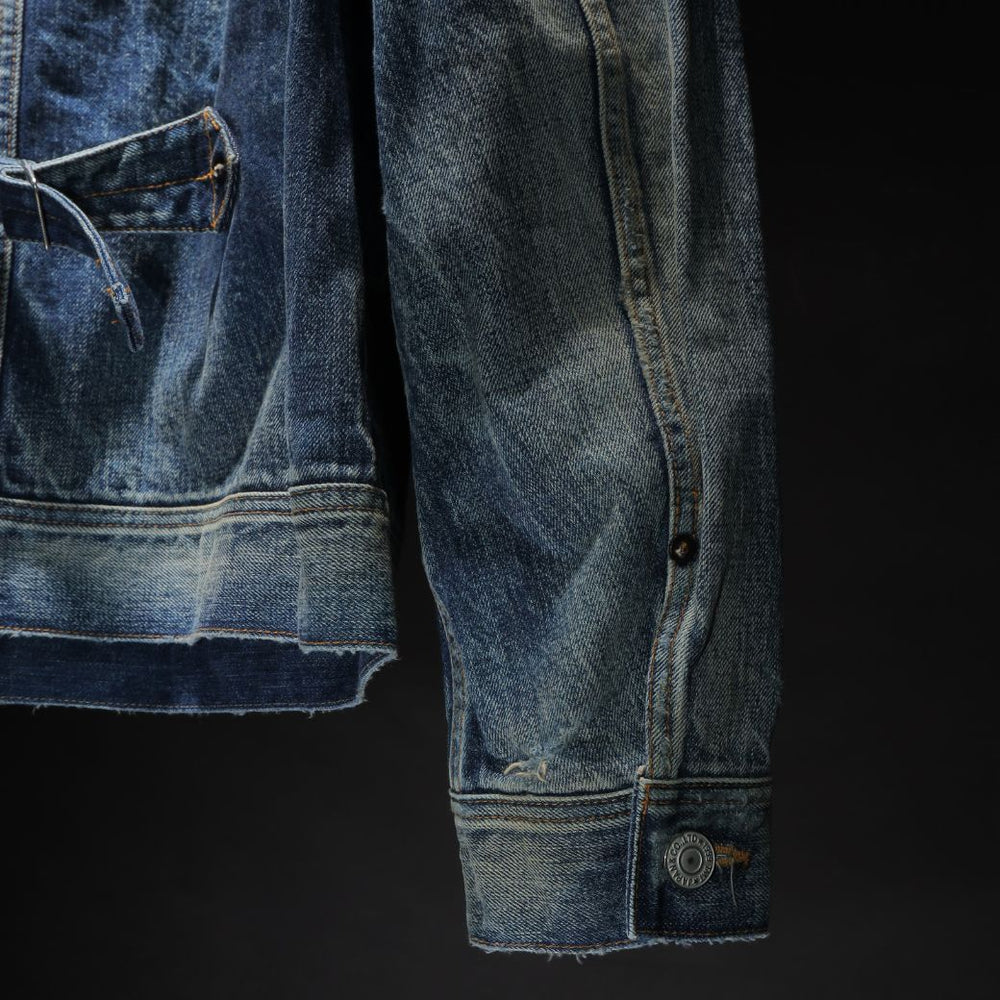 ※2025年2月中旬発送開始【HQ DENIM】 5P TAPERED(vintage processing.)