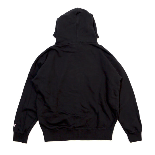 BE@RBRICK×TMT VINTAGE FRENCH TERRY PULLOVER HOODIE(CRYSTALS)／BLACK