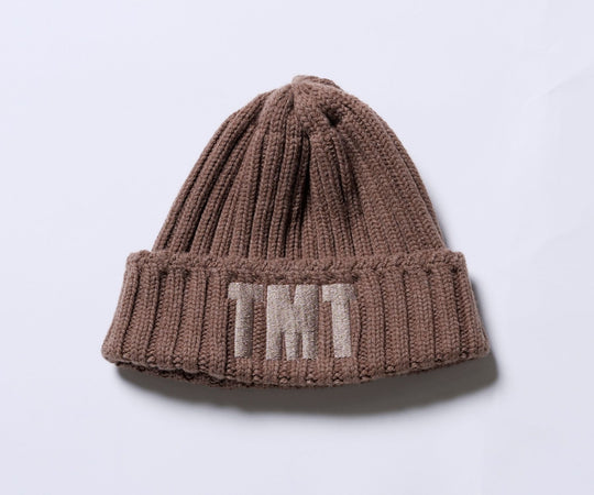 【10月下旬より発送】WOOL LOGO BEANIE ／ BEIGE