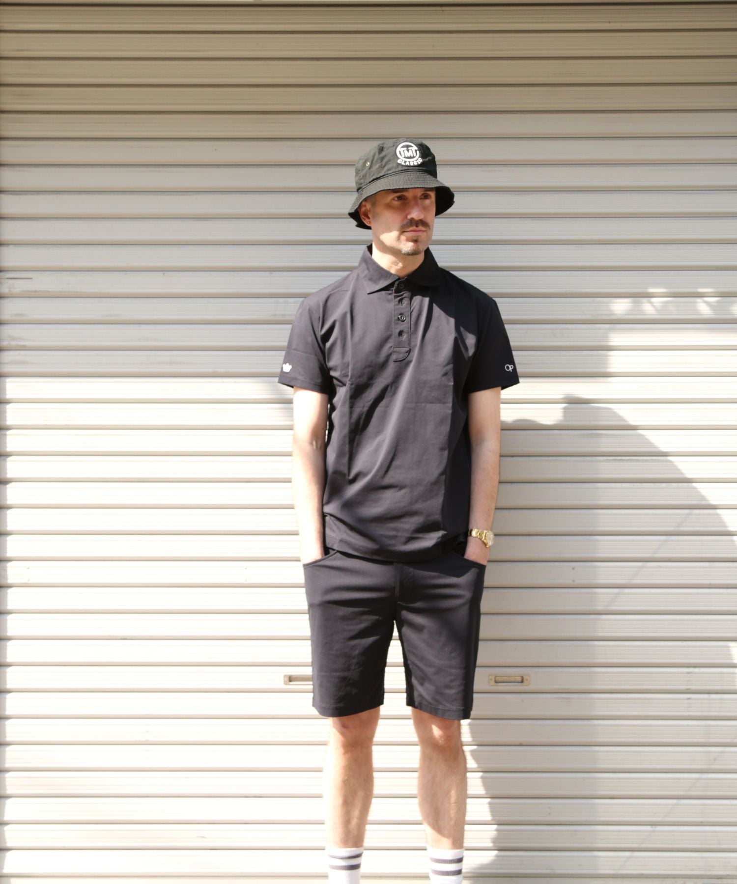 TMT×Ocean Pacific】PEARTEX POLO SHIRT／BLACK – TMT OFFICIAL ONLINE