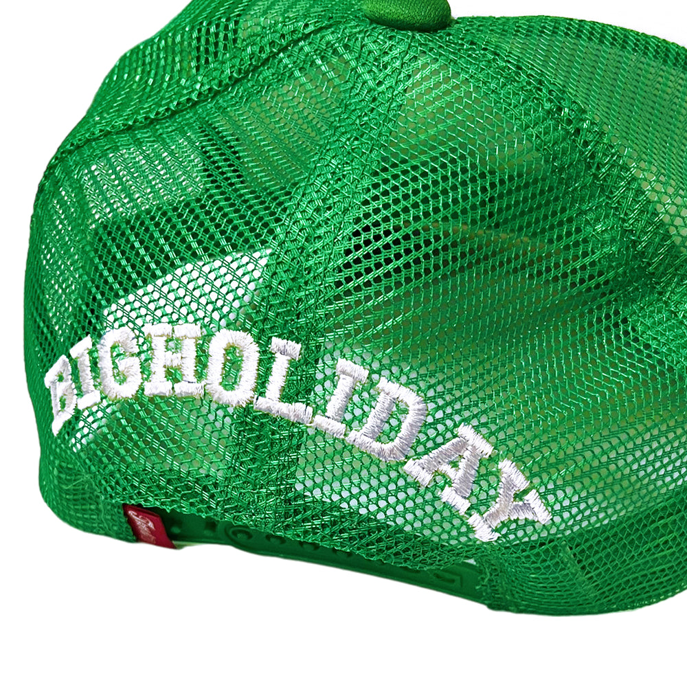 LOGO MESH CAP／GREEN