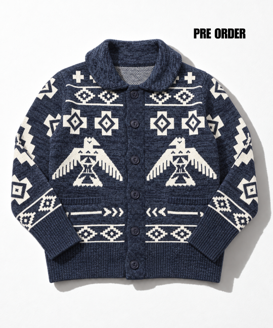 【10月下旬発送】EAGLE KNIT CARDIGAN