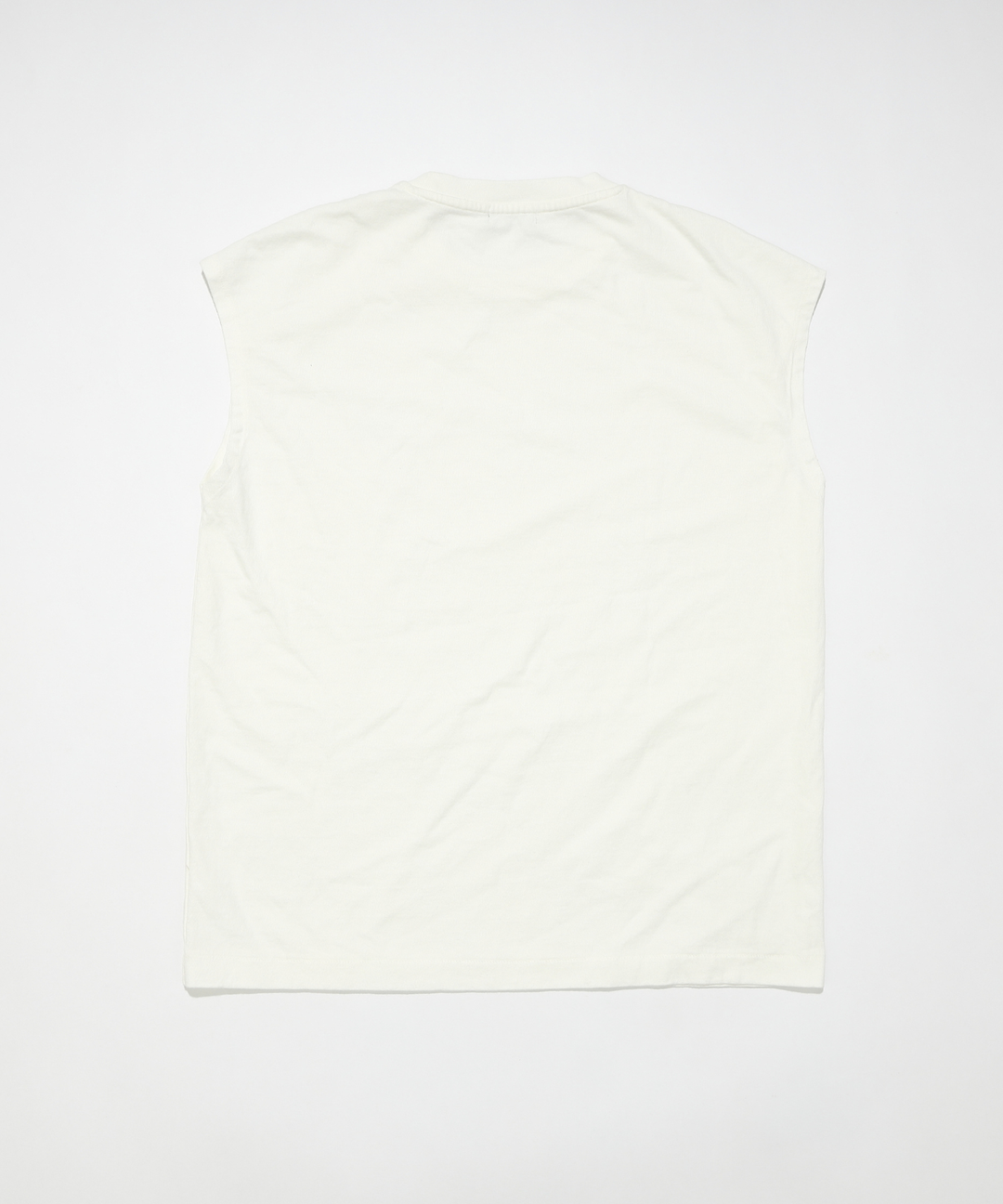 【5月下旬発送予定】DRY COTTON JERSEY SLEEVELESS TEE (LOGO)