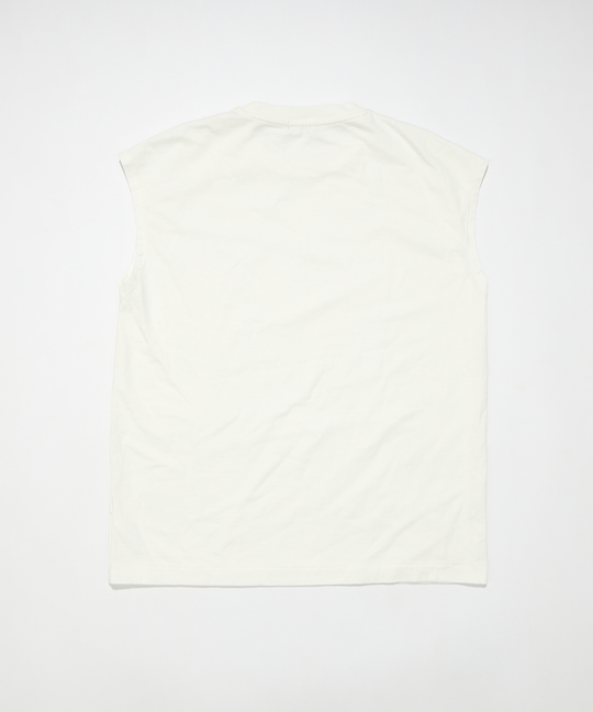 【5月下旬発送予定】DRY COTTON JERSEY SLEEVELESS TEE (LOGO)