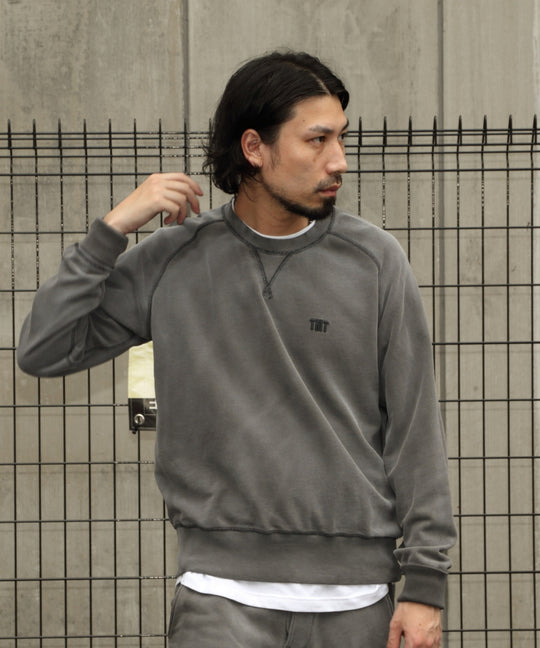 PULL OVER SWEAT（BLACK）