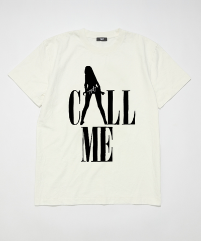 【5月下旬発送予定】DRY COTTON JERSEY S/S TEE (CALL ME)