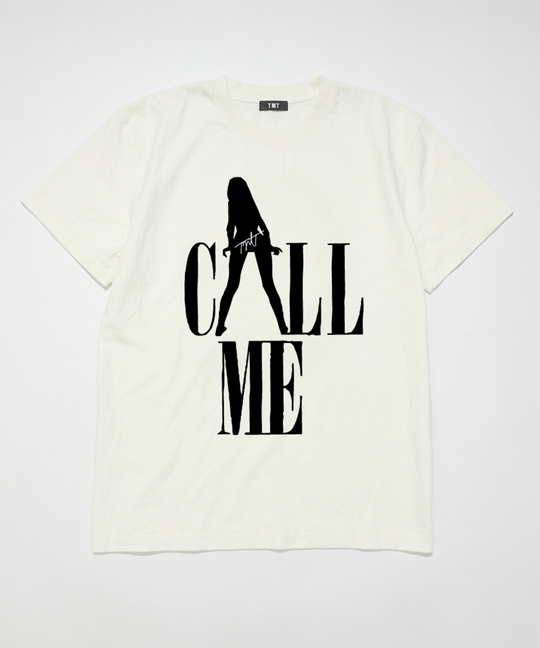 【5月下旬発送予定】DRY COTTON JERSEY S/S TEE (CALL ME)