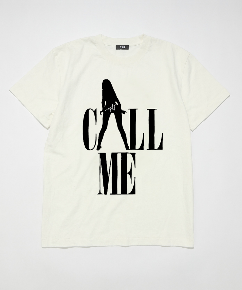【5月下旬発送予定】DRY COTTON JERSEY S/S TEE (CALL ME)