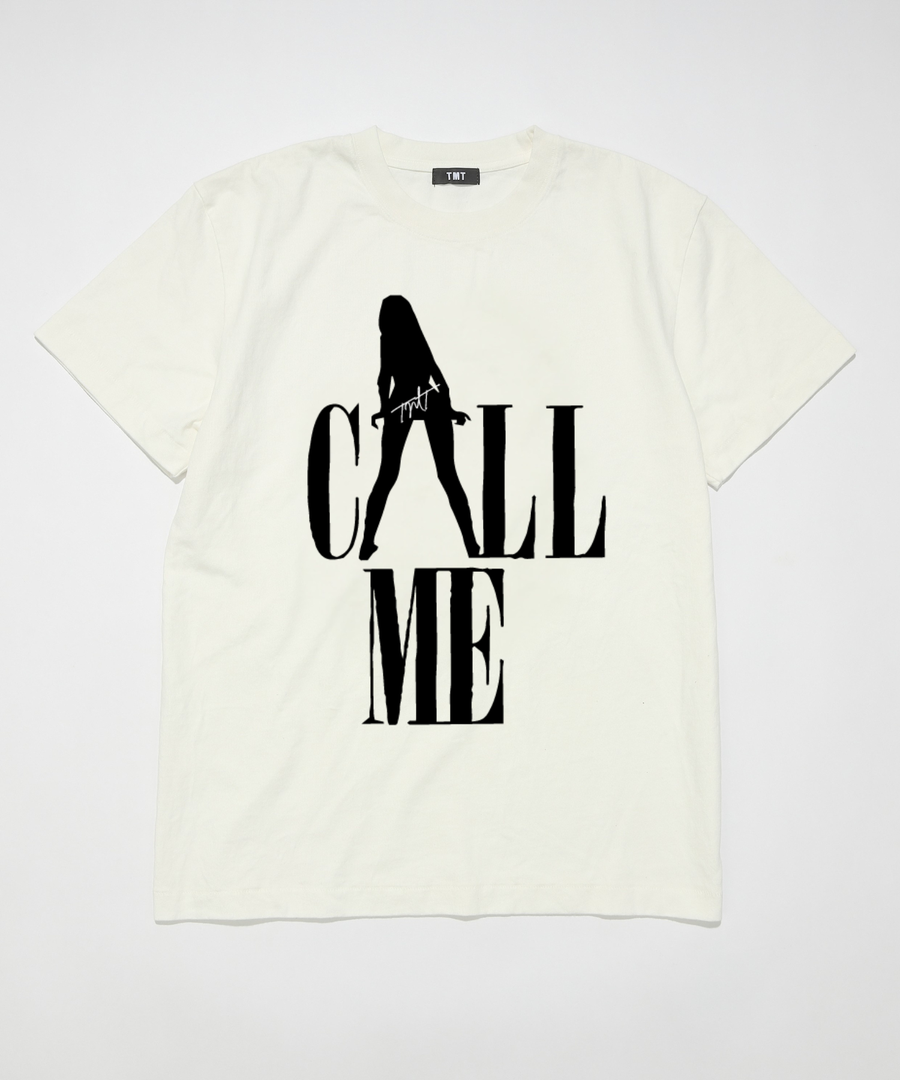 【5月下旬発送予定】DRY COTTON JERSEY S/S TEE (CALL ME)