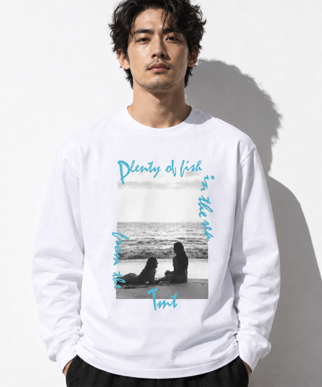 DRY COTTON  L/STEE（beach）