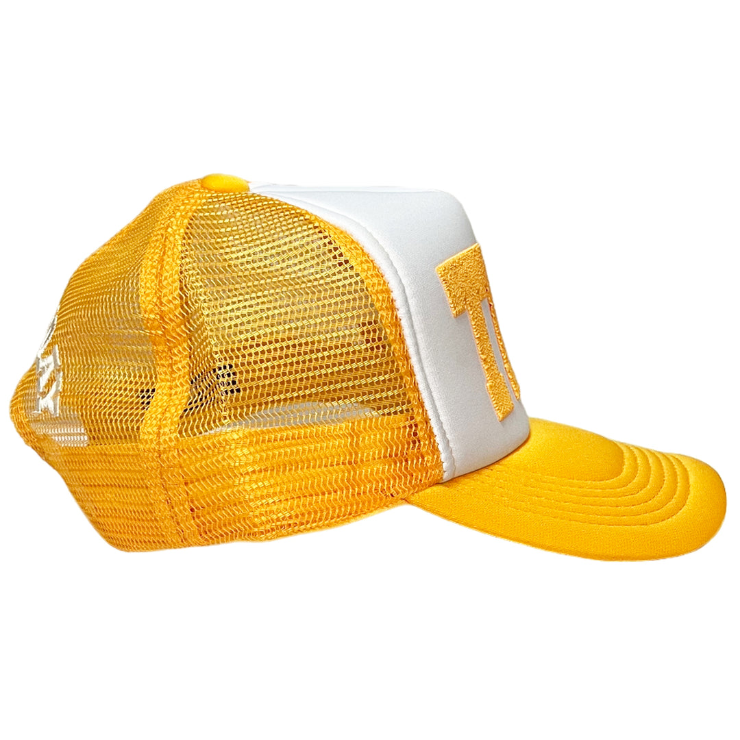 LOGO MESH CAP／YELLOW