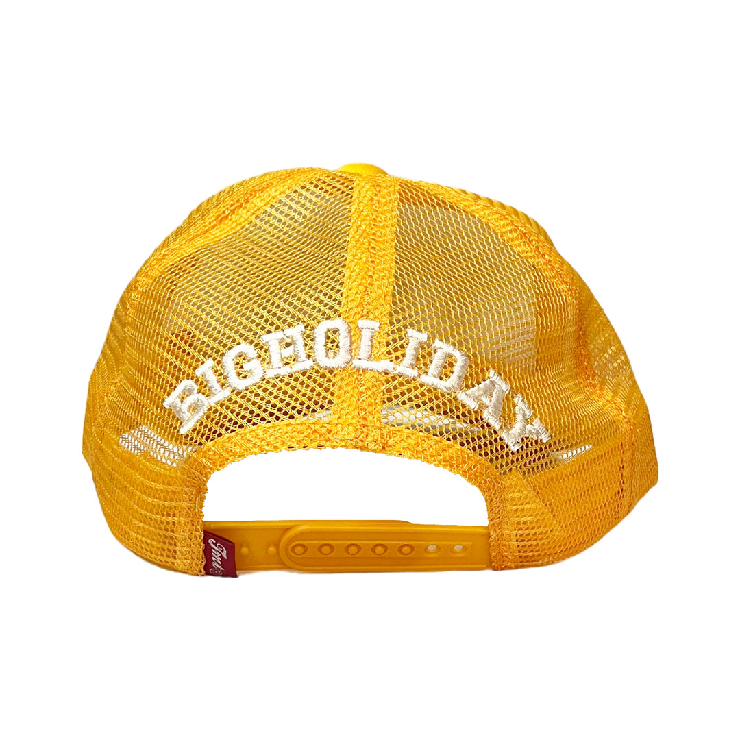 LOGO MESH CAP／YELLOW