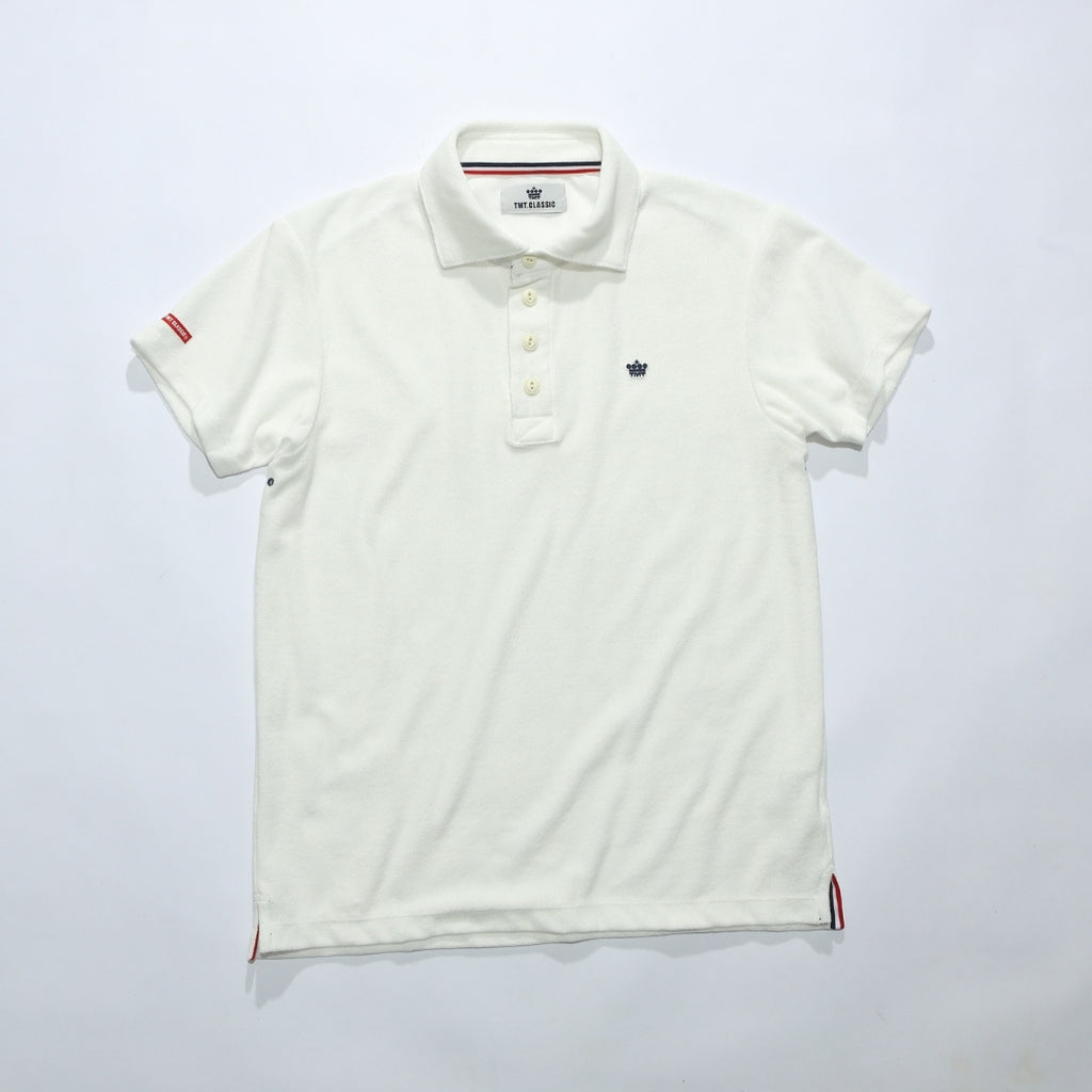 ソフトパイル ポロシャツ／WHITE – TMT OFFICIAL ONLINE STORE