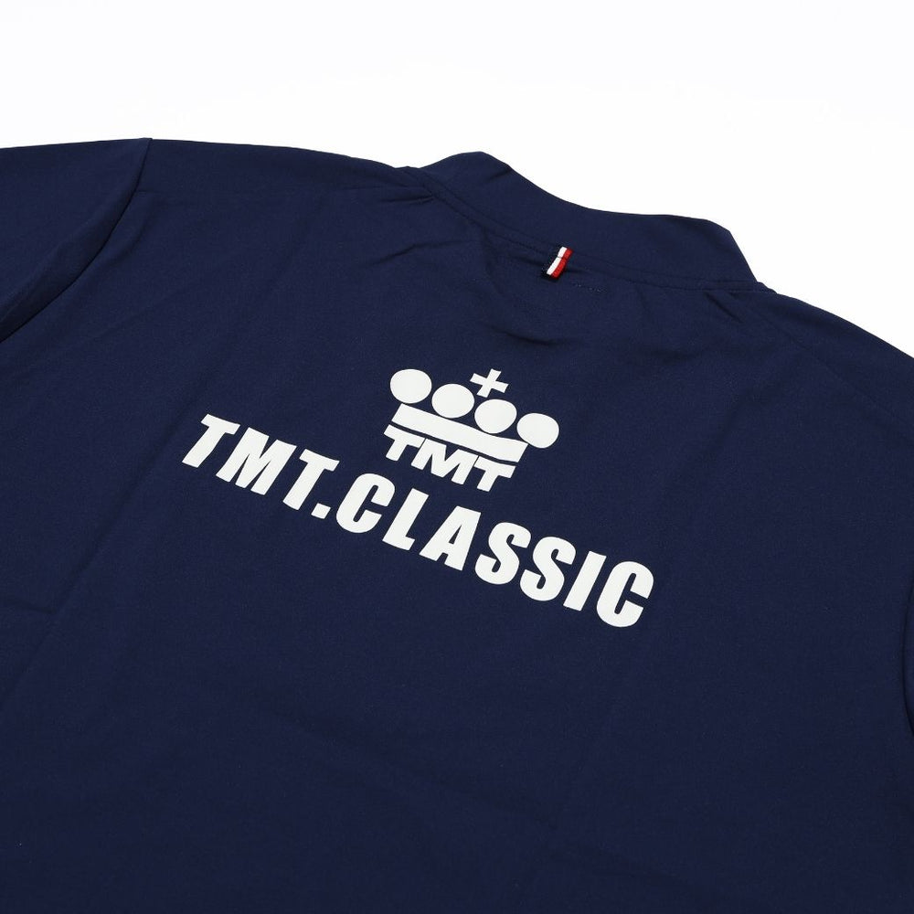 【TMT×Ocean Pacific】 PEARTEX MOCK NECK SHIRT／NAVY