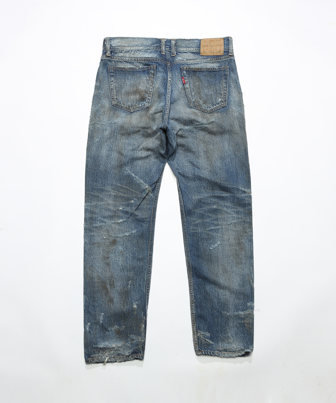 ※8月下旬発送予定【HQ DENIM】 5P TAPERED(dameged)