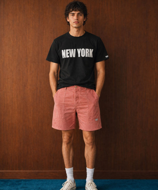 CORDUROY SHORT PANTS