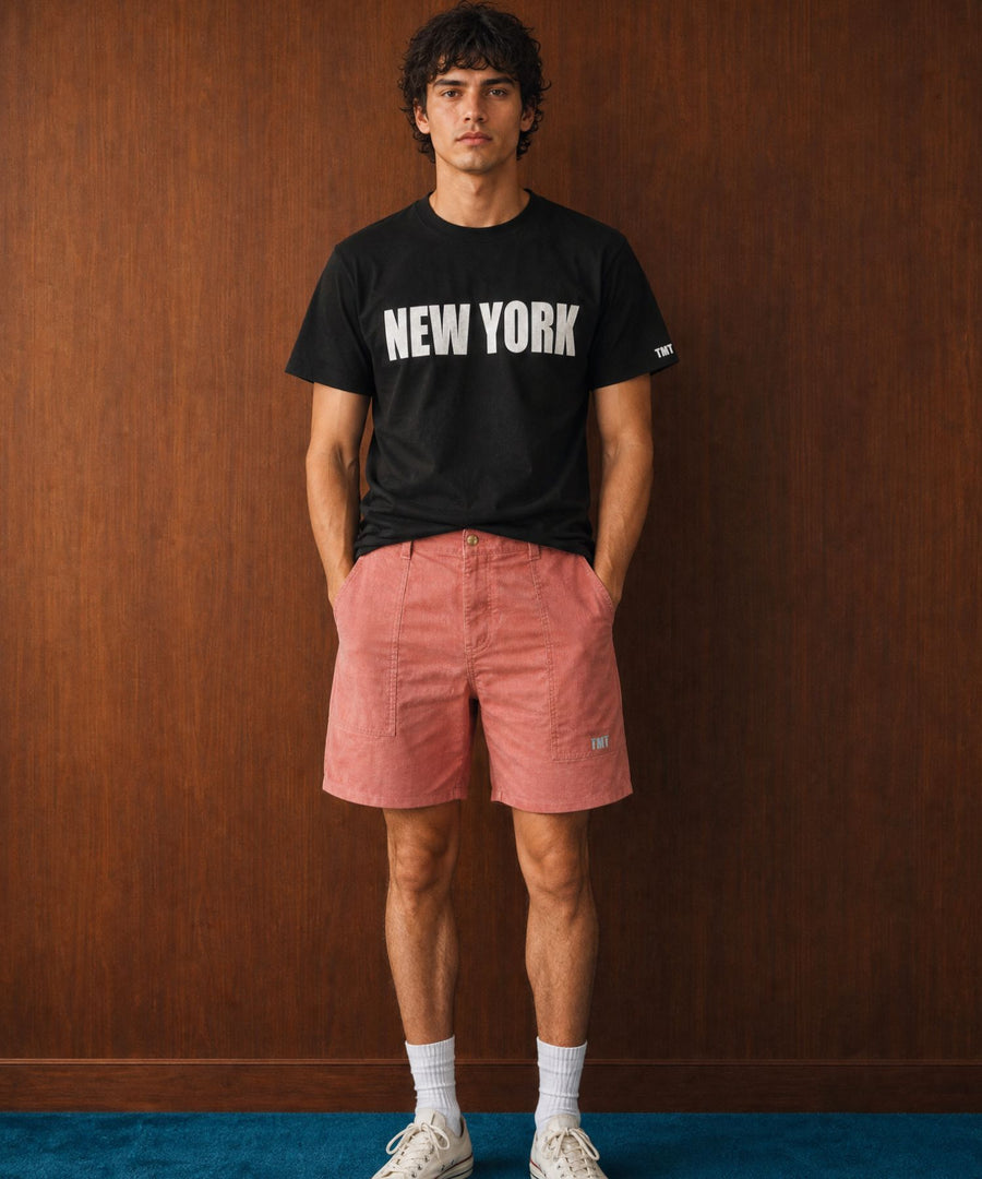 CORDUROY SHORT PANTS