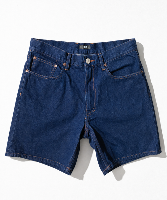 DENIM SHORT PANTS (ONE WASH)