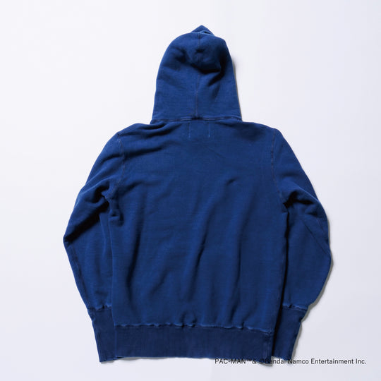 【 TMT × PAC-MAN 】VINTAGE FRENCH TERRY PULLOVER HOODIE (INDIGO DYE)