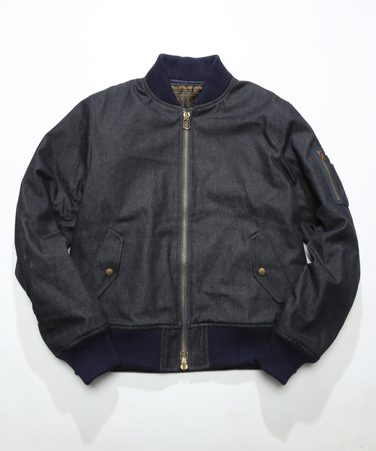 【11月中旬発送】MA-1 DENIM JACKET