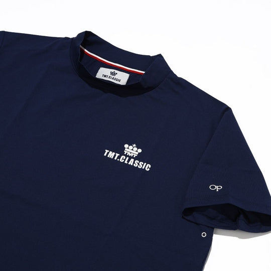 【TMT×Ocean Pacific】 PEARTEX MOCK NECK SHIRT／NAVY