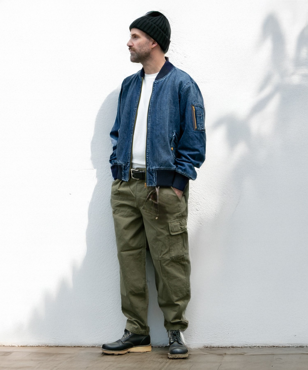 【11月中旬発送】MA-1 DENIM JACKET