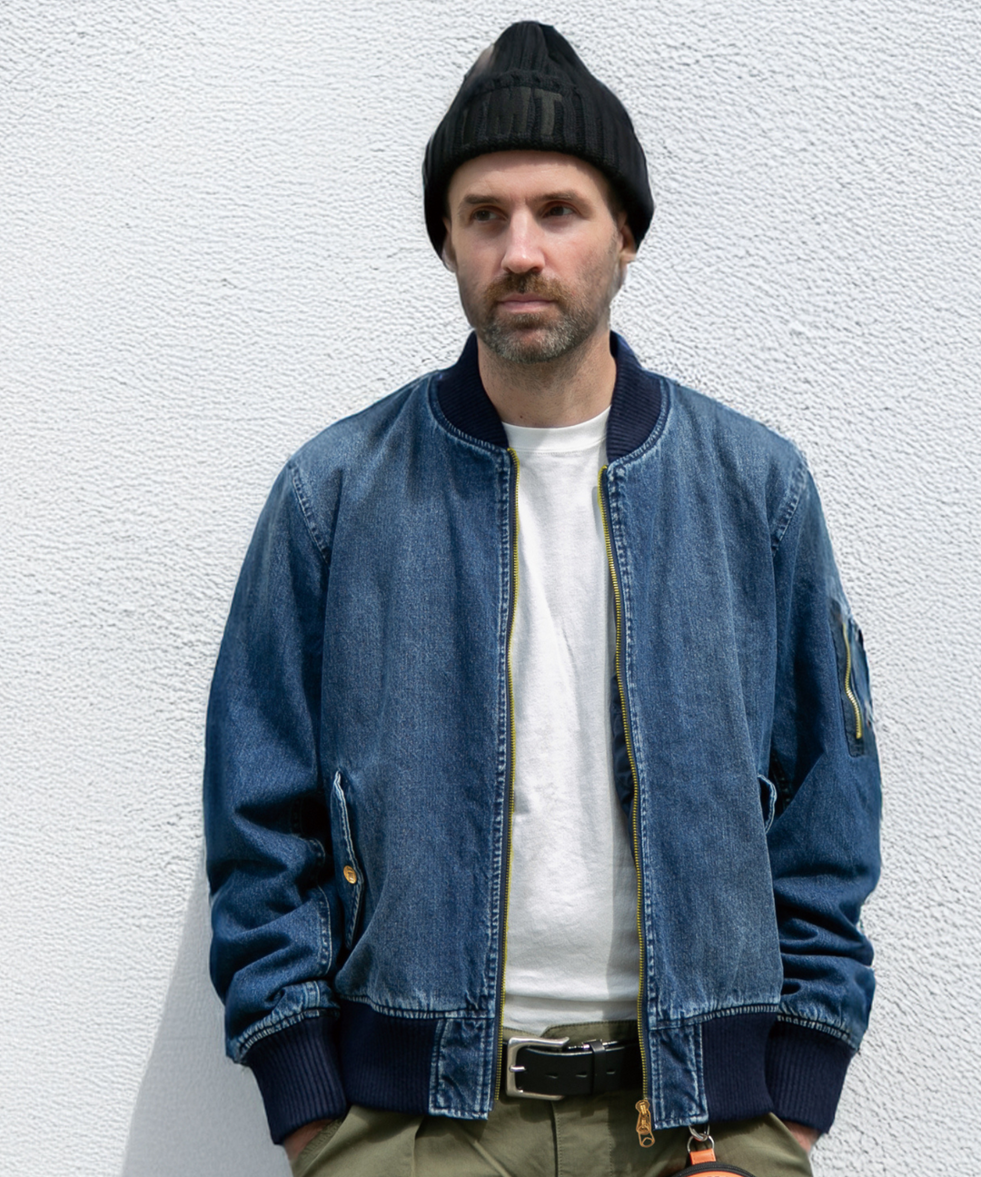 【11月中旬発送】MA-1 DENIM JACKET