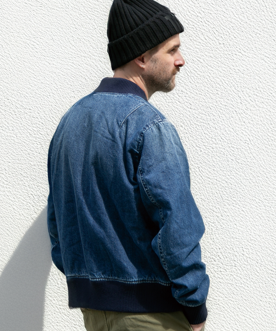 【11月中旬発送】MA-1 DENIM JACKET