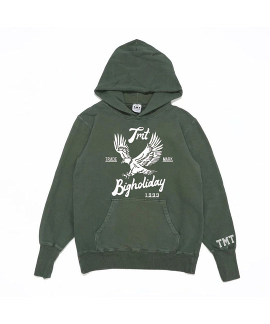 VINTAGE SWEAT HOODIE（Eagle）／GREEN