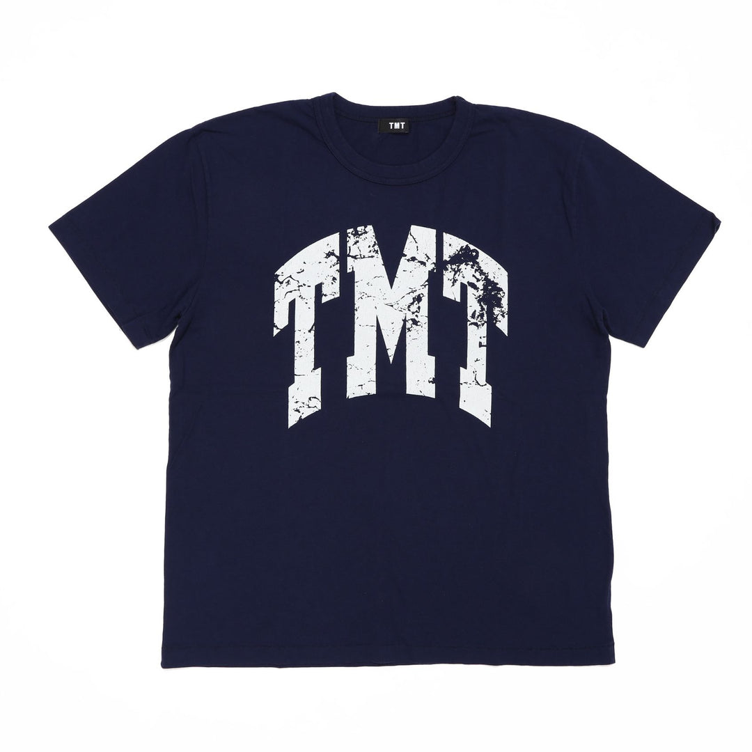 SOFT COTTON S/SL TEE(BIG LOGO)／NAVY