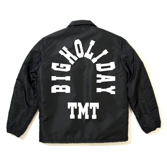 BIG LOGO NYLON BOA JACKET／ BLACK