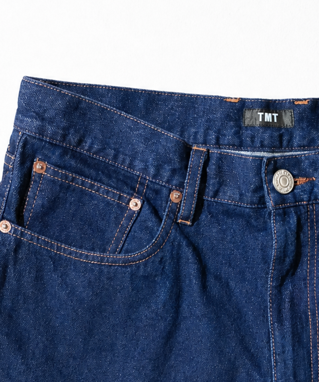 DENIM SHORT PANTS (ONE WASH)