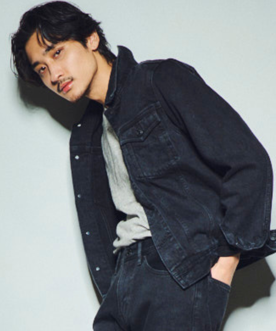 12oz SOFT BLACK DENIM TRUCKER JACKET