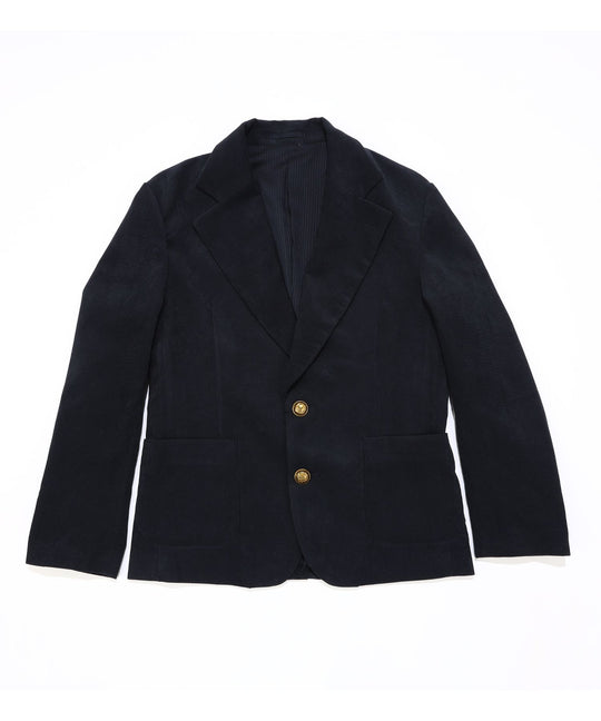 CORDUROY SINGLE JACKET／NAVY