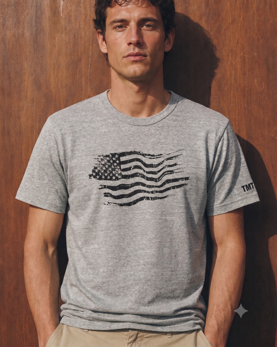 ※6月下旬発送※RAFI JERSEY S/S TEE (FLAG)