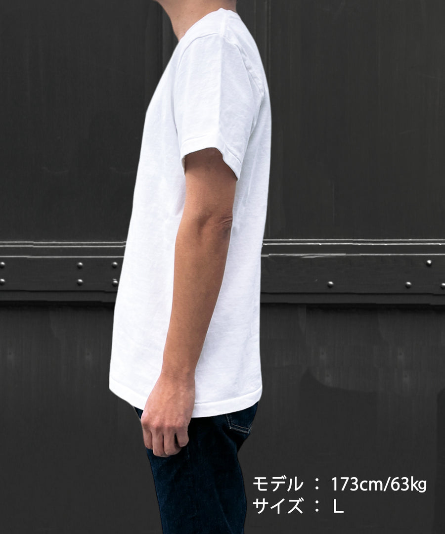 BLACK DRY COTTON  S/S TEE／BLACK