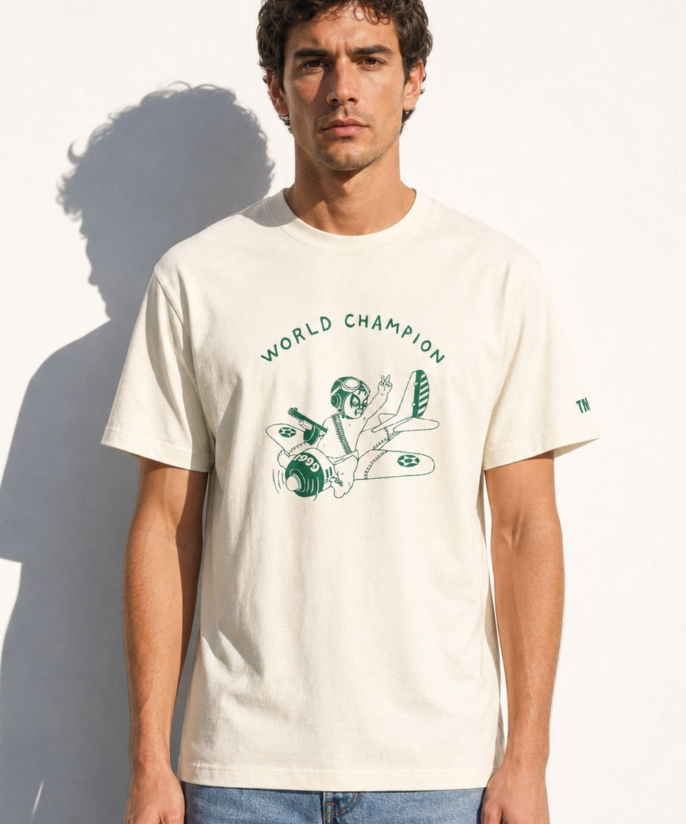 DRY COTTON JERSEY S/S TEE (AIRPLANE)