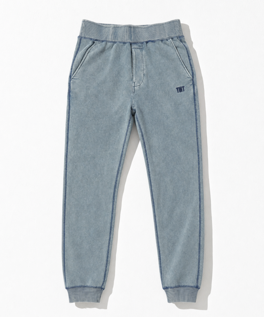 SLIM SWEAT PANTS（indigo dye）