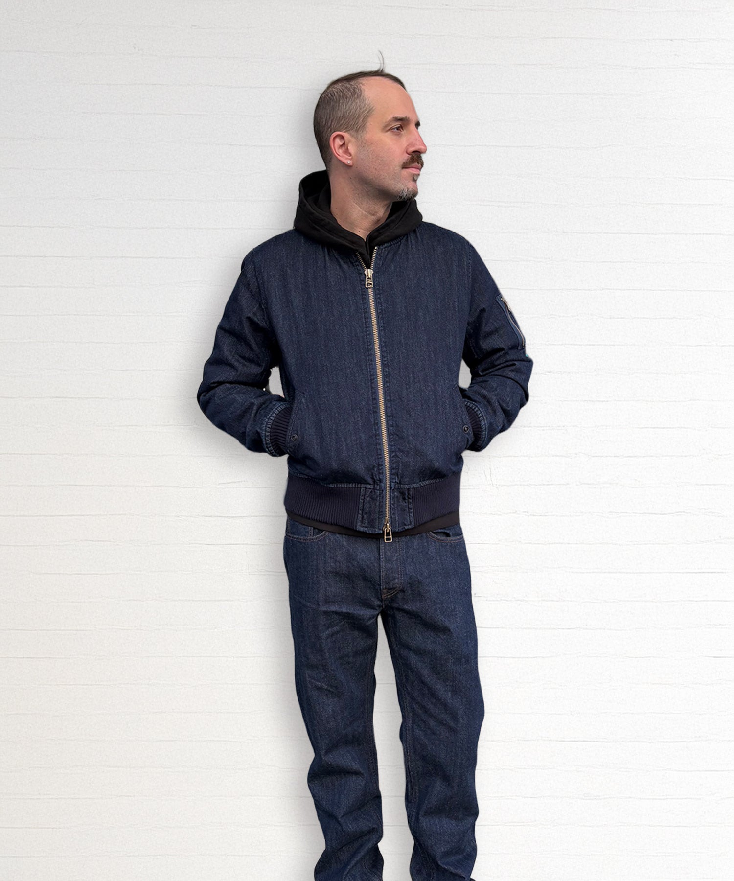 MA-1 DENIM JACKET – TMT OFFICIAL ONLINE STORE