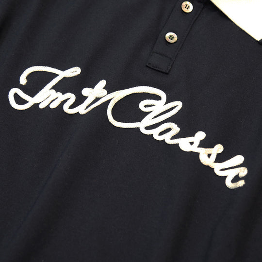 CODE EMBROIDERY POLO SHIRT / NAVY