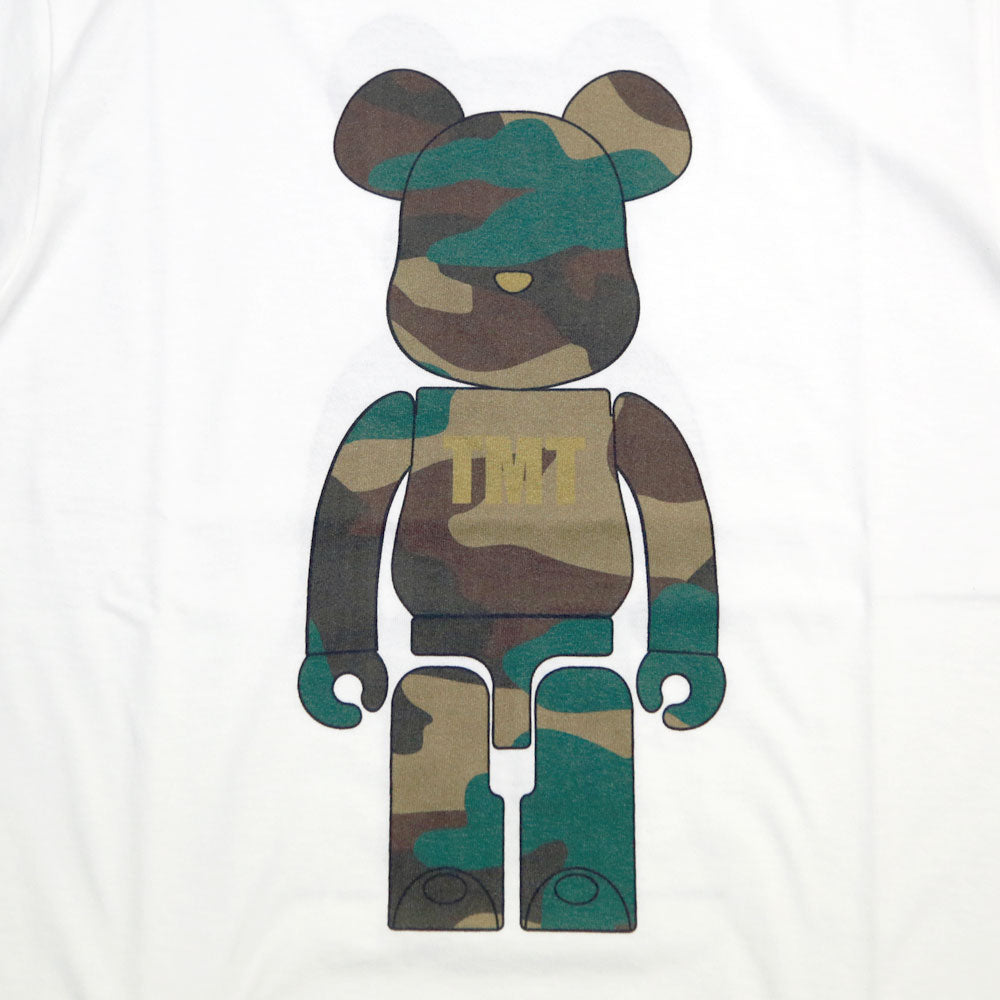 BE@RBRICK×TMT HEAVY JERSEY S/SL TEE(CAMO)／WHITE