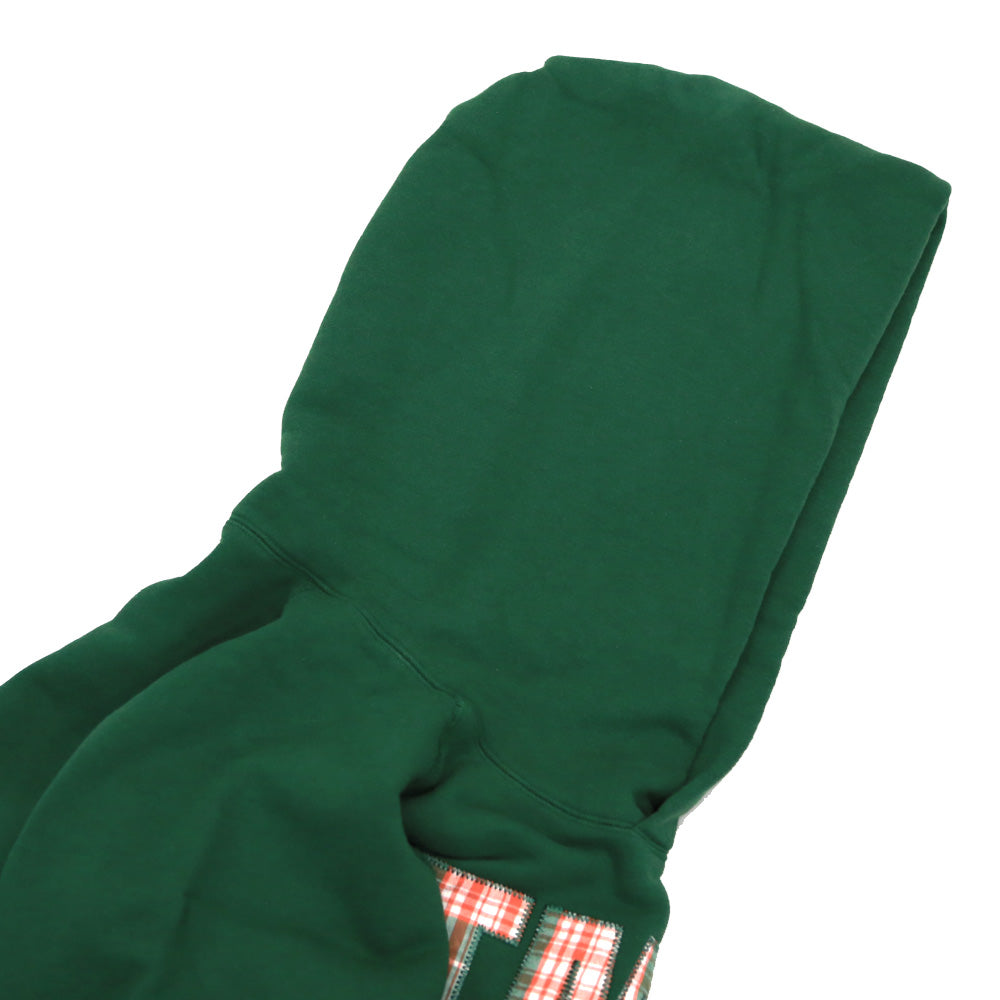 FRENCH TERRY HOODIE( APPLIQUE TMT) / GREEN – TMT OFFICIAL ONLINE STORE