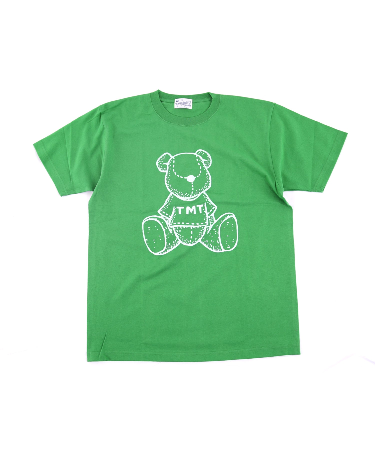 ヘビージャージーキッズTシャツ (TMT BEAR) ／グリーン – TMT OFFICIAL