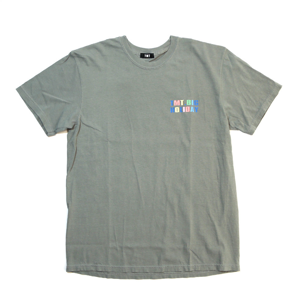 PIGMENT DYE S/SL TEE(SURF DREAMS) / GRAY – TMT OFFICIAL ONLINE STORE