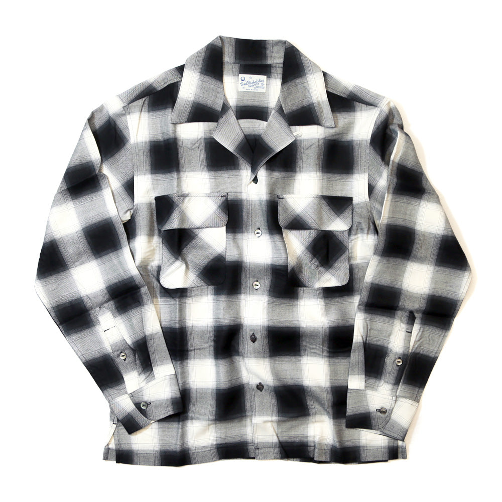 HEAVY RAYON OMBRE PLAID SHIRTS / BLACK – TMT OFFICIAL ONLINE STORE